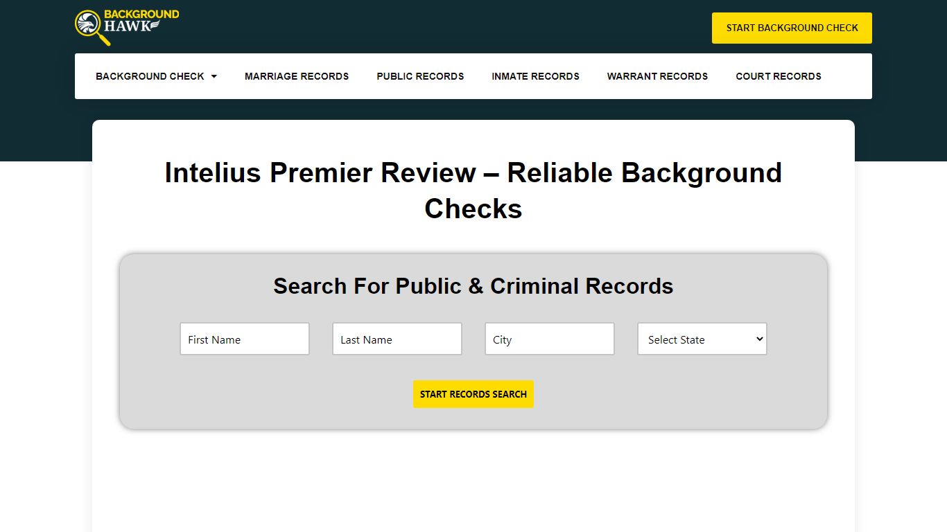Intelius Premier Review - Reliable Background Checks