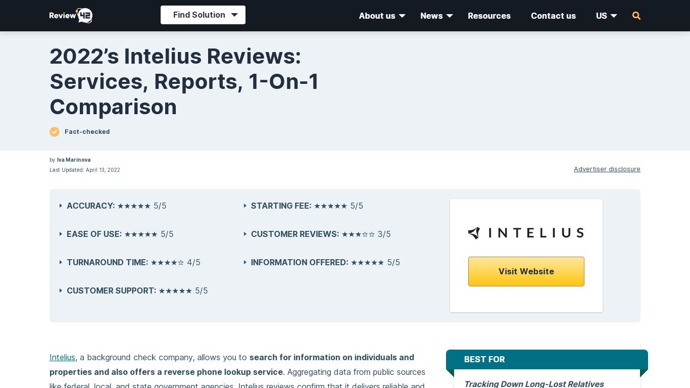 2022’s Intelius Reviews: Services, Reports, 1-On-1 Comparison